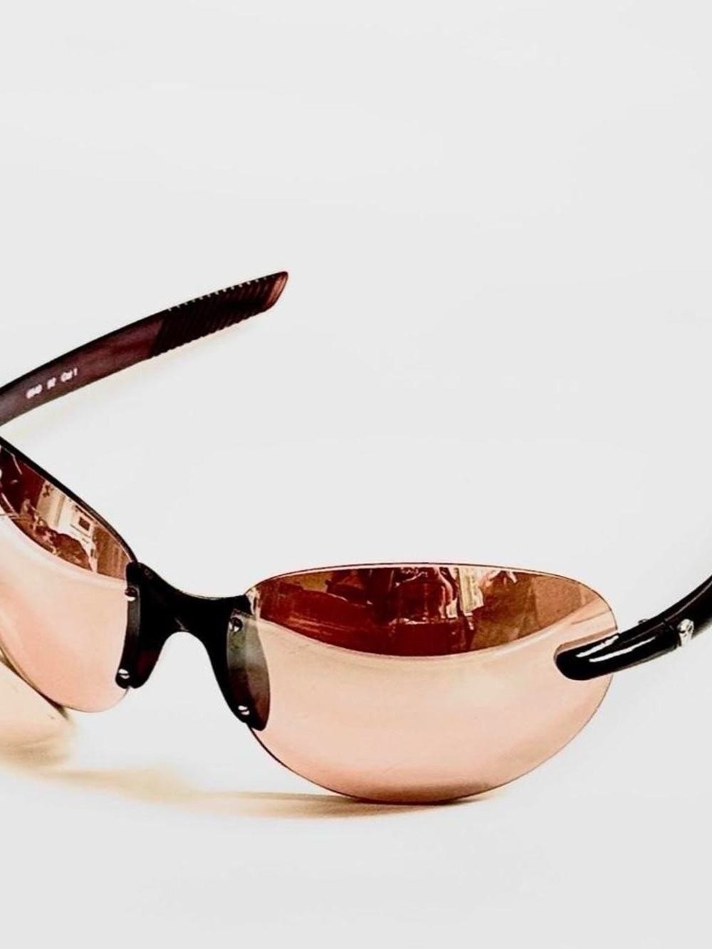 Rare Thierry Mugler Vintage Shield Sunglasses Model 6540